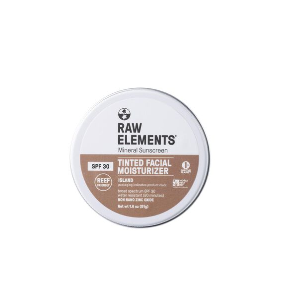 Tinted Sunscreen, Tin, Island, SPF 30, 1.8 oz. image number 0