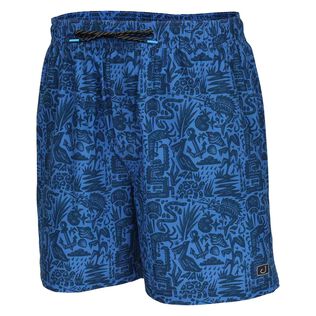 Men's Palapa Fish Folk Volley Shorts