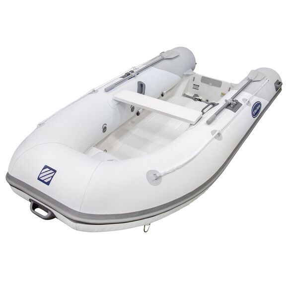 RIB-310 Fiberglass Double Floor Rigid Inflatable Boat, 10ft 2in, Hypalon UV Resistant Material, 1102lb Capacity image number 0