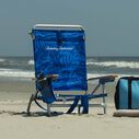 5-Position Aluminum Lay Flat Backpack Beach Chair image number 1