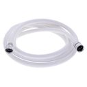 Hose 10' Rubber PVC 1/2" NPS-F + 1/2" NPS-F White image number 2
