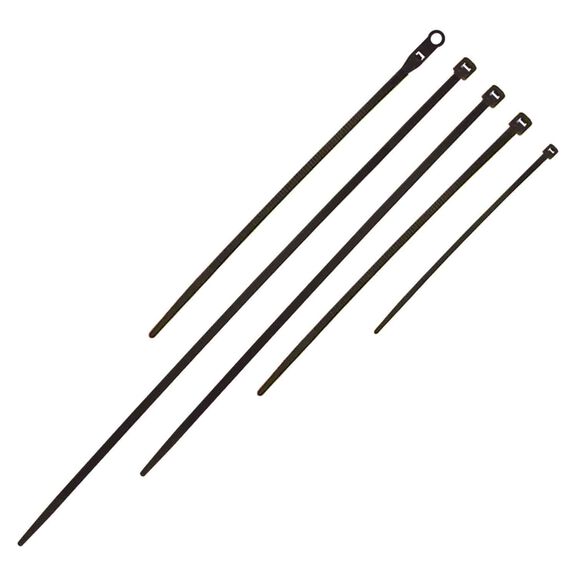 Cable Ties, 4", Nylon, 100 Pack image number 0