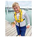 Deckvest Cento Junior Inflatable Life Jacket, Yellow image number 1