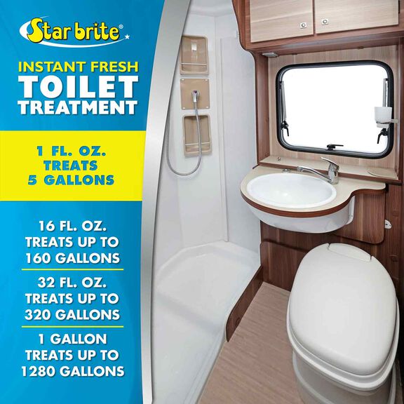 Instant Fresh Lemon Scent Toilet Treatment, Gallon image number 2