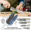 Blade Guard&reg;  4-Pack Knife Edge Protectors & Blade Covers, 4", 6", 8", 10", Yellow image number 3