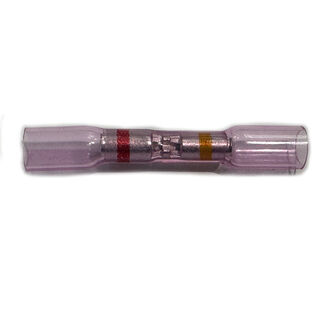 Heat Shrink  Changing Down Butt Splice Connector, AWG: 22-18  to 26-22, 10-Pack