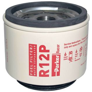 R12P Spin-On Fuel Filter/Water Separator Replacement Cartridge Filter