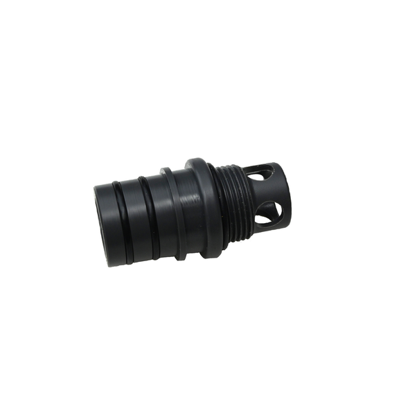 1 1/8" Quick Connect Fitting with Suction Stop (W743-SS) image number 0