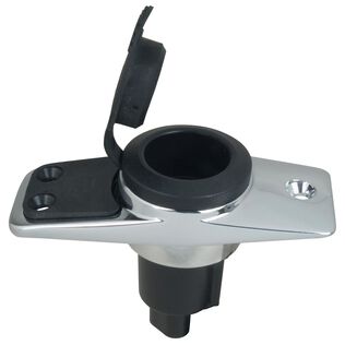 PERKO&reg; Plug-In Type Base, 5&deg; Base, 2 Contacts, Accepts CAM Collar, Rectangular