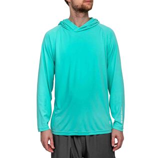 Men's Solid Performance Fishing Hooded Shirt