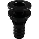 SEAFLO 1" Plastic Thru Hull Fitting White image number 0