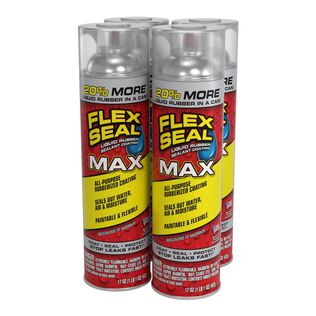 Flex Seal&reg; Max Clear, 17oz, 4-Pack