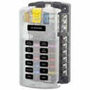 ST Blade Fuse Block, 12 Circuits with Negative Bus and Cover image number 0