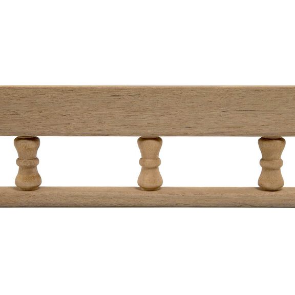 Teak L-Type Pin Rail image number 2