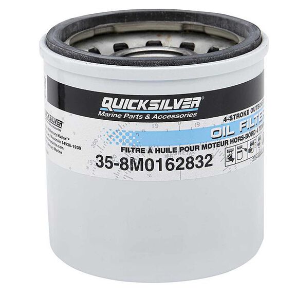 8M0162832 Oil Filter for Select Mercury 9.9-30 HP Outboards image number 2