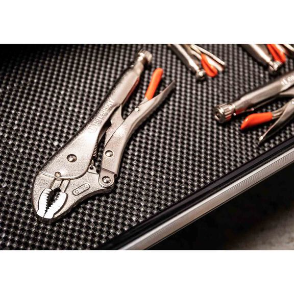 10" Curved Jaw Locking Plier image number 3