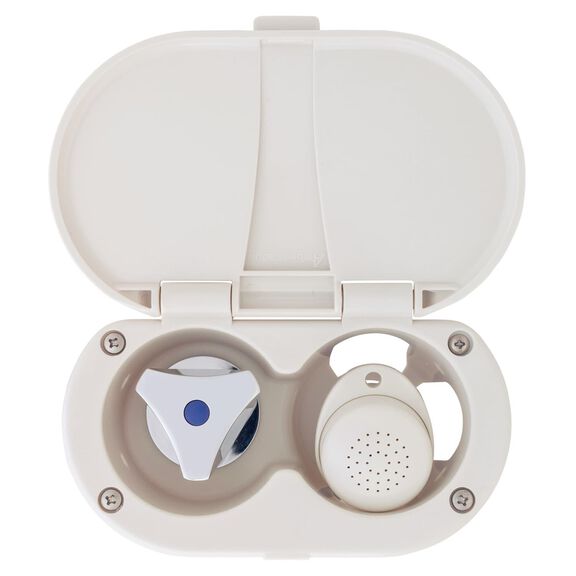 Trinidad Transom Shower Cold Only, Warm White Cup & Lid, Small Warm White Sprayer, 10' White Rubber Hose, Chrome Trinidad Handle image number 5