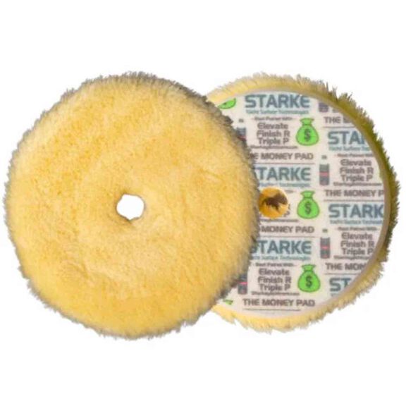 Yellow $ Money Polishing Pad image number 0