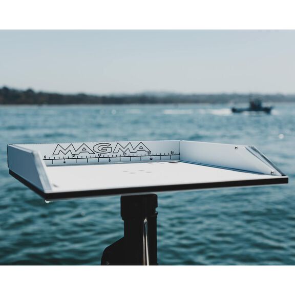 Angler 16" x 14"  Bait/Fillet Table with Levelock Rodholder Mount image number 8