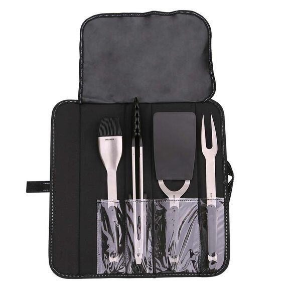 4-Piece Grill Utensil Kit image number 0
