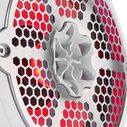 8&rdquo; Marine 2-Way Hybrid Speaker with RGB LED, Compression Driver and Neodymium Magnet, 350W RMS 4-Ohm, Gloss White image number 2