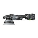 24V Gear-Driven Orbital Polisher, 2-5.0Ah Battery+160W Charger image number 2