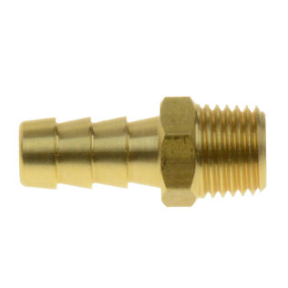 Fuel Line Hose Barb Fitting, 3/8" - 1/4" NPT