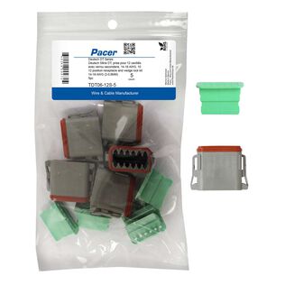 DT Deutsch Plug and Wedge Lock Kit, 12 Position, 5 Pack