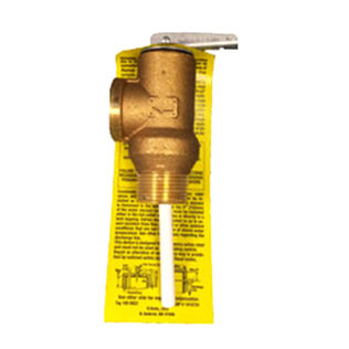 1700 Series Water Heater Temperature and Pressure Relief Valve, 75 psi