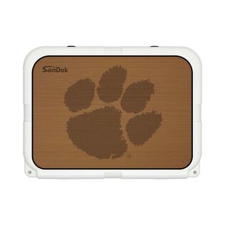 SeaDek Cooler Pad - Collegiate Collection - Fits YETI Tundra 35 - Mocha / Black, Clemson