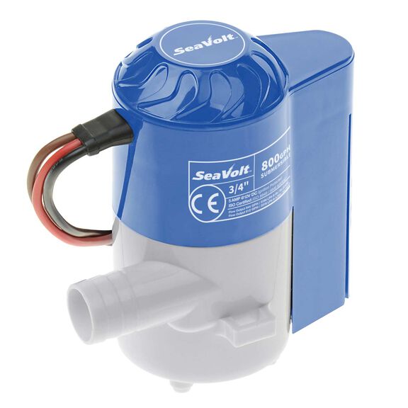 Bilge Pump, Automatic, 800 GPH, 12V DC image number 3