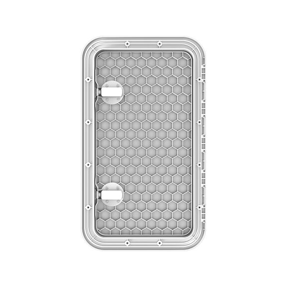 Locking Marine Boat Deck Rectangular Access Hatch - 13.9" x 23.86" (353mm x 606mm) image number 2