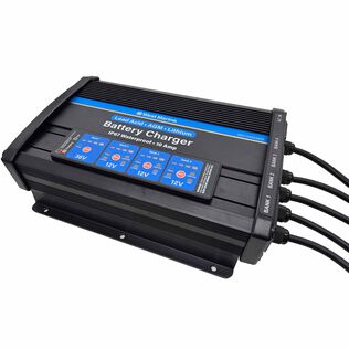 3X12V 10A + 36V 10A, 4 Bank Mounted Battery Charger