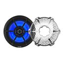 8&rdquo; Marine 2-Way Hybrid Speaker with RGB LED, Compression Driver and Neodymium Magnet, 350W RMS 4-Ohm, Matte Black image number 1