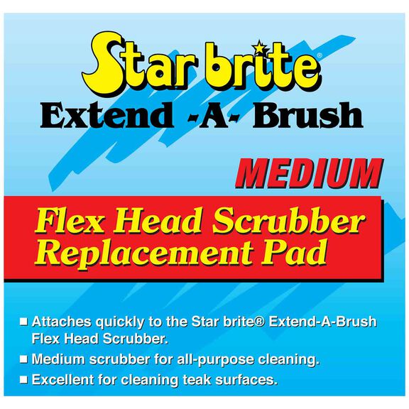 Large Scrub Pad, Medium Texture, Red image number 1
