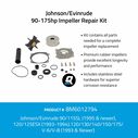 Quicksilver 8M6012794 Impeller Repair Kit - Johnson/Evinrude 90-175hp image number 1