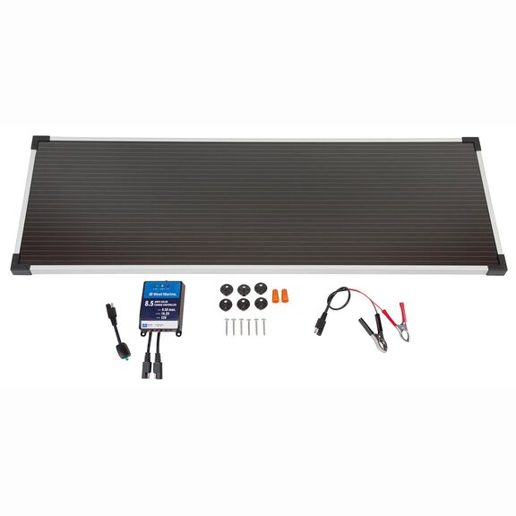 20 Watt Solar Panel with 8.5 Charge Controller image number 0