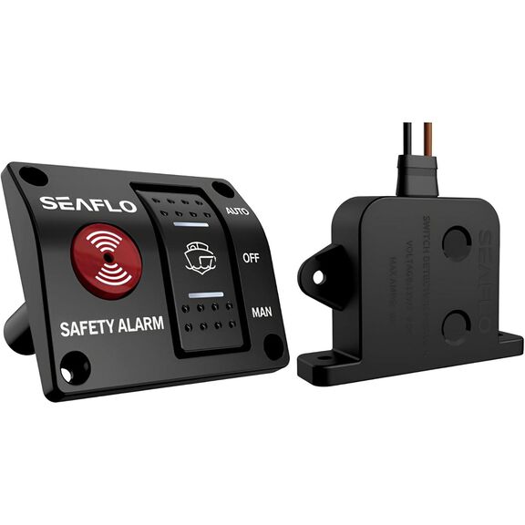 SEAFLO Electronic Water Level Alarm Control System with 3-Way Switch image number 0