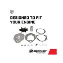Mercury Water Pump Impeller Repair Kit 19453T2 for Mercury 50 and 60hp TwoStroke Outboards with Standard Gearcase image number 6