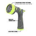 Flexzilla Garden Hose Nozzle, Heavy Duty 7-Pattern Adjustable Flow image number 2
