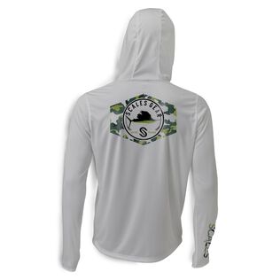 Men's Sail Camo Hooded Performance Shirt