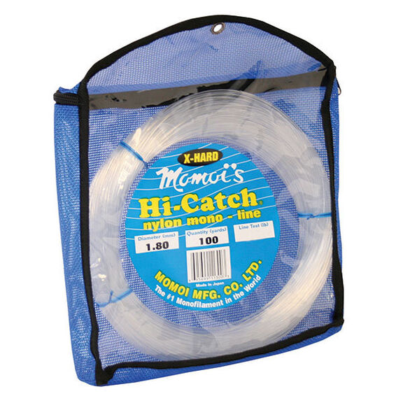 X-Hard Hi-Catch Nylon Mono-Line Leader Coil, Clear White, 100 yds. image number 0