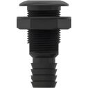 SEAFLO 1-1/4 in Thru Hull Fitting with Check Valve White image number 1