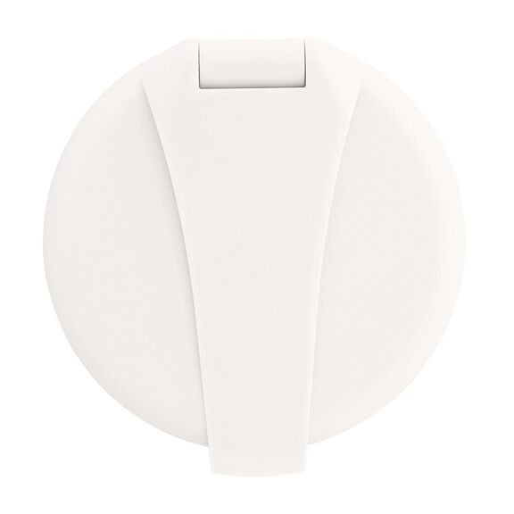 Recessed Shower Warm White Cup & Lid, Small Warm White Sprayer No Hook, 10' White Rubber Hose image number 7
