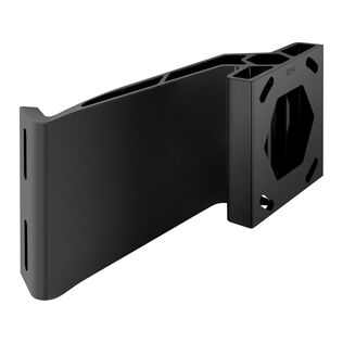 Raptor Jack Plate Adapter Bracket, Black, Starboard, 5" Setback, 4" Rise