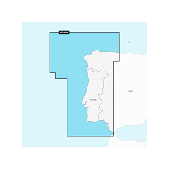 Navionics+ EU009R Portugal and Spain, Northwest, Electronic Chart image number 0