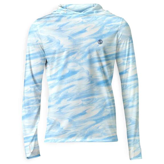 Men's Bahamas Current Hooded Performance Shirt image number 0