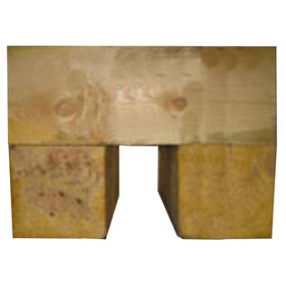 Wood Keel Block, 12" x 12" x 22"