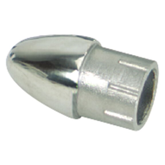 Stainless Steel Bullet End, 7/8" Tube Outside Dia. image number 0