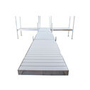 T-Shaped Aluminum Frame with Aluminum Platinum Series Decking Complete Dock Packages image number 3